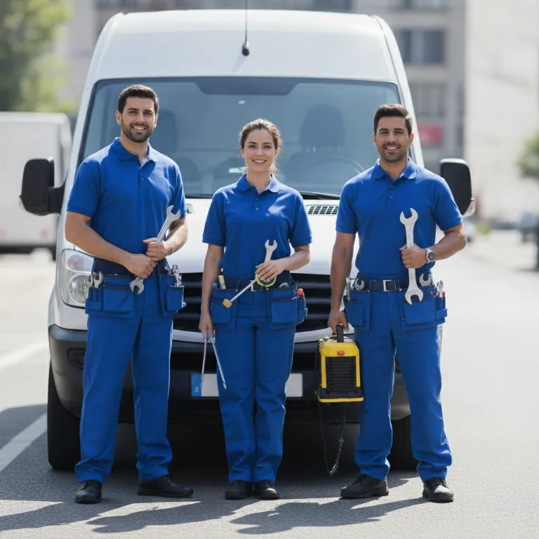 Industriewäscherei Team in Rodenkirchen